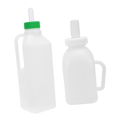 SOPOTUTU 2 Stück Teiliges Lämmer nuckelflaschen Robustem Kunststoff Tragbar mit Bissfestem Sauger Sichere Fütterung für Kleine Nutztiere Leicht und Vielseitig für Zuhause SOPOTUTU 2 Stück Teiliges Lämmer nuckelflaschen Robustem Kunststoff Tragbar mit Bissfestem Sauger Sichere Fütterung für Kleine Nutztiere Leicht und Vielseitig für Zuhause von SOPOTUTU