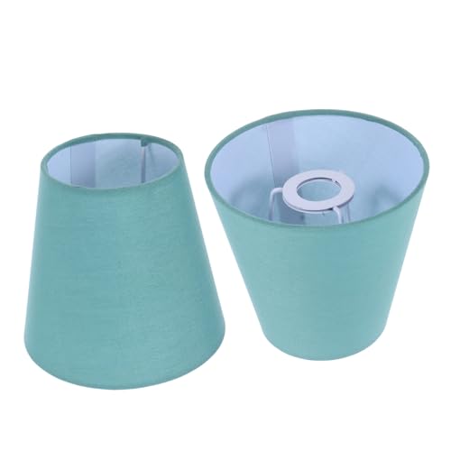 SOPOTUTU 2 Stück Teiliges Lampenschirme aus Natürlichem Material Langlebige Lampenschirme für Deckenleuchte und Tischlampe Schützende Abdeckung für Wohnzimmer und Schlafzimmer Warme von SOPOTUTU