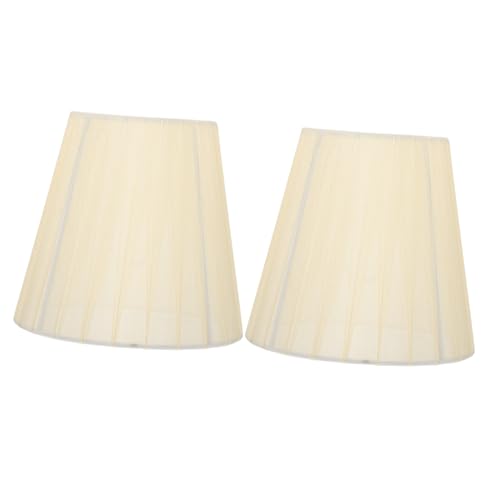 SOPOTUTU 2 Stück Teiliges Lichtdurchlässiger Lampenschirm Clip Vielseitige Lampenabdeckung für Deckenleuchten Steh Wandleuchten Schützender Einfacher Anbau Beige Translucent Gauze Lamp SOPOTUTU 2 Stück Teiliges Lichtdurchlässiger Lampenschirm Clip Vielseitige Lampenabdeckung für Deckenleuchten Steh Wandleuchten Schützender Einfacher Anbau Beige Translucent Gauze Lamp von SOPOTUTU