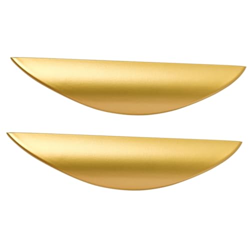 SOPOTUTU 2 Stück Teiliges Moderner Metall Küchengriffe Gold Mondform Robuste Tür und Schubladengriffe für Kommode Schrank Kleiderschrank Rostfrei Ergonomisch Dekorativ SOPOTUTU 2 Stück Teiliges Moderner Metall Küchengriffe Gold Mondform Robuste Tür und Schubladengriffe für Kommode Schrank Kleiderschrank Rostfrei Ergonomisch Dekorativ von SOPOTUTU