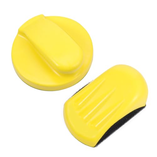 SOPOTUTU 2 Stück Teiliges Polierpad PU Schleifscheibenhalter Hand und Polierwerkzeug für Holz Auto und Handpolitur mit Langlebigem Schleifpapierhalter SOPOTUTU 2 Stück Teiliges Polierpad PU Schleifscheibenhalter Hand und Polierwerkzeug für Holz Auto und Handpolitur mit Langlebigem Schleifpapierhalter von SOPOTUTU