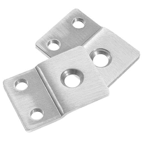 SOPOTUTU 2 Stück Teiliges Türverstärkungsset aus Edelstahl Fingerabdruck Schloss Verlängerungsplatte Polierte Oberfläche Stabile Montage für Sicherheits und Türschlösser Passend SOPOTUTU 2 Stück Teiliges Türverstärkungsset aus Edelstahl Fingerabdruck Schloss Verlängerungsplatte Polierte Oberfläche Stabile Montage für Sicherheits und Türschlösser Passend von SOPOTUTU