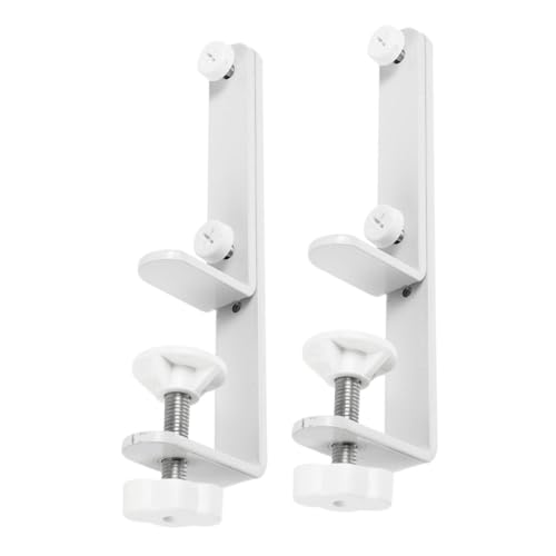 SOPOTUTU 2 Stück Tischplatte Pegboard Ständer Robuste Halterung für Stecktafel für Schreibtisch Organisation und Zusätzlichen Stauraum Langlebiges Design Installieren von SOPOTUTU