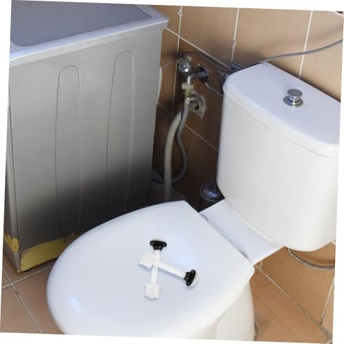 SOPOTUTU 2 Stück Toilettensitz Schrauben Ersatzbefestigung Stabile Wc Sitz Verbindung Langlebig Einfache Montage Vielseitig für Bad und Gewerbe von SOPOTUTU