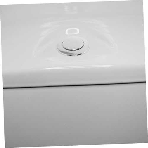 SOPOTUTU 2 Stück Toilettenspülknöpfe Ersatz für Wassertank Tasten Einfache Installation Robust und Langlebig Passend für Standard Wc Modelle von SOPOTUTU