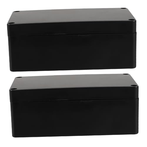 SOPOTUTU 2 Stück Wasserdichte Abs Außen Elektro Anschlussdose ohne Ösen Schutzgehäuse für Stromkabel und Router Wetterfest Sichere Verteilerdose SOPOTUTU 2 Stück Wasserdichte Abs Außen Elektro Anschlussdose ohne Ösen Schutzgehäuse für Stromkabel und Router Wetterfest Sichere Verteilerdose von SOPOTUTU