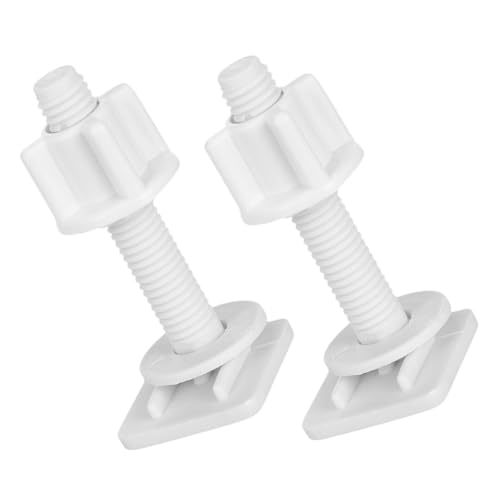SOPOTUTU 2 Stück Wc Sitz Schrauben Set aus Langlebigem Abs Kunststoff Einfache und Schnelle Montage Korrosionsbeständig Verhindert Lockerung Ersatz Toilettensitz Befestigungsschrauben SOPOTUTU 2 Stück Wc Sitz Schrauben Set aus Langlebigem Abs Kunststoff Einfache und Schnelle Montage Korrosionsbeständig Verhindert Lockerung Ersatz Toilettensitz Befestigungsschrauben von SOPOTUTU
