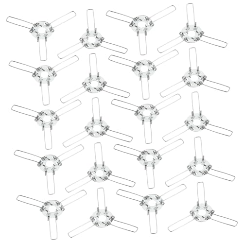 SOPOTUTU 20 Stück Federclips für Lampenschirme Gabel klammer Stabile Lampenschirmhalterung für Kronleuchter Wand Tischlampen Kompakte DIY Lampenschirm Befestigung Zubehör SOPOTUTU 20 Stück Federclips für Lampenschirme Gabel klammer Stabile Lampenschirmhalterung für Kronleuchter Wand Tischlampen Kompakte DIY Lampenschirm Befestigung Zubehör von SOPOTUTU