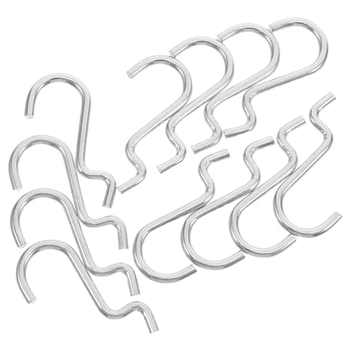 SOPOTUTU 20 Stück Teiliges Metallhaken für Lochwand aus Robustem Eisen Draht Hohe Tragkraft Flexibel Verstellbar Einfache Werkzeugfreie Montage für Garage und Werkstatt zur Effizienten SOPOTUTU 20 Stück Teiliges Metallhaken für Lochwand aus Robustem Eisen Draht Hohe Tragkraft Flexibel Verstellbar Einfache Werkzeugfreie Montage für Garage und Werkstatt zur Effizienten von SOPOTUTU