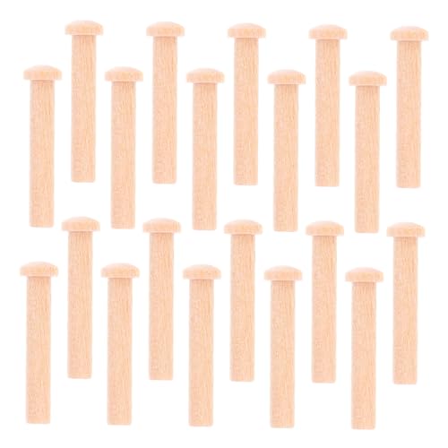 SOPOTUTU 20 Stück Teiliges Mini holznägel mit T förmigem Rundkopf Vielseitig Einsetzbar für Holzarbeiten Modelleisenbahn räder und Filigrane Bastelprojekte Einfach zu Handhaben und SOPOTUTU 20 Stück Teiliges Mini holznägel mit T förmigem Rundkopf Vielseitig Einsetzbar für Holzarbeiten Modelleisenbahn räder und Filigrane Bastelprojekte Einfach zu Handhaben und von SOPOTUTU