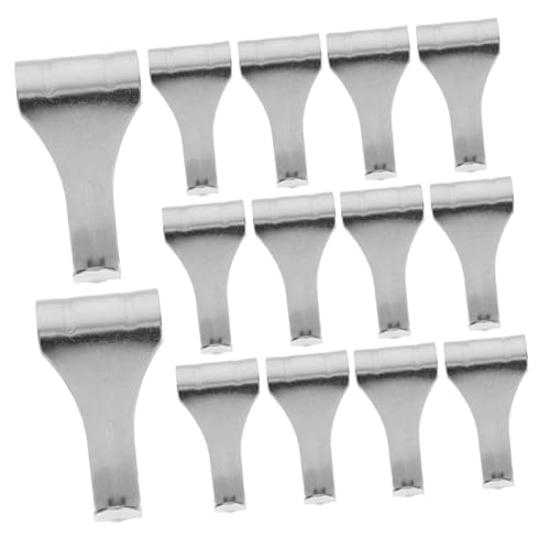 SOPOTUTU 20 Stück Teiliges S förmige Bilderhaken aus Zinklegierung Schwere Ausführung Rostbeständig und Wetterfest Stabile Bilderschienen haken zum Sicheren Aufhängen von Fotos und von SOPOTUTU