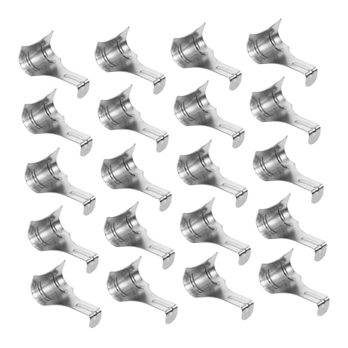 SOPOTUTU 20 Stück Teiliges S haken aus Verdicktem Eisen Robuste Mehrzweck hängelösungen für Taschen Kleidung und Bilder Silberfarbene Schwere Traglast für Kunst Dekorationsaufhängung SOPOTUTU 20 Stück Teiliges S haken aus Verdicktem Eisen Robuste Mehrzweck hängelösungen für Taschen Kleidung und Bilder Silberfarbene Schwere Traglast für Kunst Dekorationsaufhängung von SOPOTUTU