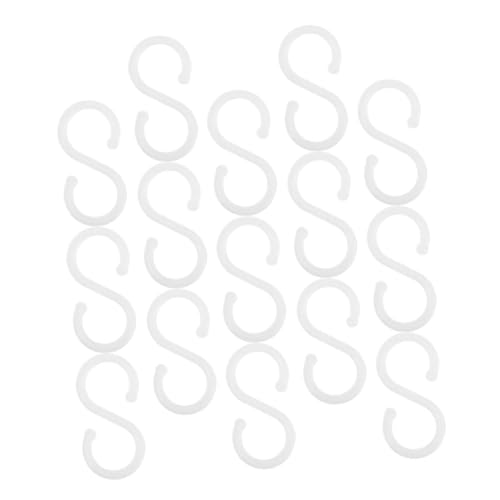 SOPOTUTU 200 Stück S förmige Kunststoffhaken Xl Robuste Pp hängehaken für Supermarkt und Outdoor Vielseitig Verwendbar Weiß Extra Dicke Ausführung Langlebig und Belastbar Praktische SOPOTUTU 200 Stück S förmige Kunststoffhaken Xl Robuste Pp hängehaken für Supermarkt und Outdoor Vielseitig Verwendbar Weiß Extra Dicke Ausführung Langlebig und Belastbar Praktische von SOPOTUTU