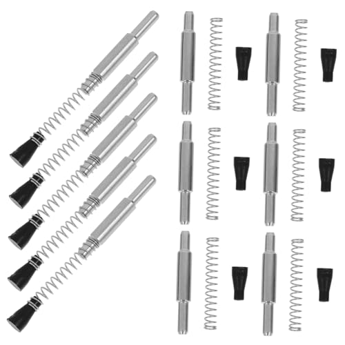 SOPOTUTU 25 Stück Teiliges Edelstahl Fensterplunger mit Abdeckung Federstift und Schloss für Zusätzliche Fenstersicherheit Einfache Montage ohne Werkzeug Langlebiges Fensterzubehör für SOPOTUTU 25 Stück Teiliges Edelstahl Fensterplunger mit Abdeckung Federstift und Schloss für Zusätzliche Fenstersicherheit Einfache Montage ohne Werkzeug Langlebiges Fensterzubehör für von SOPOTUTU