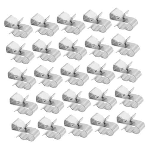 SOPOTUTU 25 Stück Teiliges Edelstahl Solar Panel Kabelclips Robuste Photovoltaik Kabelklemmen mit Verzahnung Kompakte Drahtbefestigung für Trailer Frame Korrosionsbeständig und Langlebig SOPOTUTU 25 Stück Teiliges Edelstahl Solar Panel Kabelclips Robuste Photovoltaik Kabelklemmen mit Verzahnung Kompakte Drahtbefestigung für Trailer Frame Korrosionsbeständig und Langlebig von SOPOTUTU