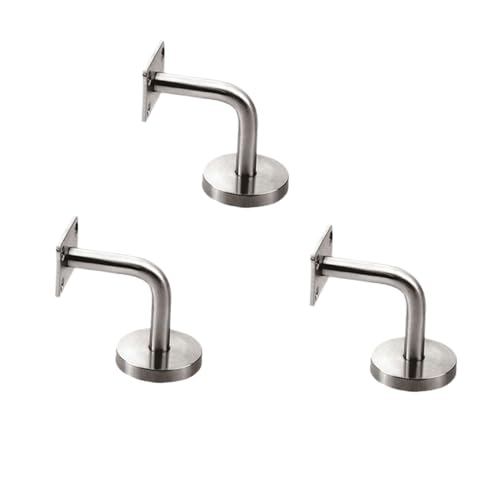 SOPOTUTU 3 Stück Edelstahl Handlaufhalterung Robuste Wandhalter für Treppen Langlebige Handrail Brackets Einfache Montage Geeignet für Hotel Bad Büro und Villa Rutschfest und Stabil SOPOTUTU 3 Stück Edelstahl Handlaufhalterung Robuste Wandhalter für Treppen Langlebige Handrail Brackets Einfache Montage Geeignet für Hotel Bad Büro und Villa Rutschfest und Stabil von SOPOTUTU