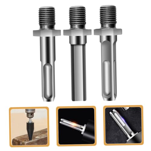 SOPOTUTU 3 Stück Teiliges Bohrer Adapter aus Stahl Langlebige Holzspalter Verlängerungsstangen für Bohrmaschinen Vielseitig Einsetzbar für Professionelle und DIY Anwendungen SOPOTUTU 3 Stück Teiliges Bohrer Adapter aus Stahl Langlebige Holzspalter Verlängerungsstangen für Bohrmaschinen Vielseitig Einsetzbar für Professionelle und DIY Anwendungen von SOPOTUTU