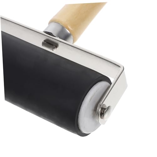SOPOTUTU 3 Stück Teiliges Gummiroller Set für Druck und Malerei Robuste Tintenroller Vielseitig Einsetzbar für Linoldruck DIY Basteln und Kreative Stempelarbeiten von SOPOTUTU