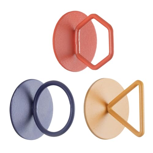 SOPOTUTU 3 Stück Teiliges Selbstklebende Möbelgriffe mit Runden Dreieckigen und Sechseckigen Designs Einfache Montage Dekorative Klebegriffe für Schränke Kommoden und Kleiderschränke SOPOTUTU 3 Stück Teiliges Selbstklebende Möbelgriffe mit Runden Dreieckigen und Sechseckigen Designs Einfache Montage Dekorative Klebegriffe für Schränke Kommoden und Kleiderschränke von SOPOTUTU