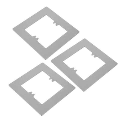 SOPOTUTU 3 Stück Teiliges Steckdosen Abdeckplatten Schraubenlose Dekorative Wandabdeckungen Einfache Montage Widerstandsfähig gegen Verblassen und Verformung Vielseitig Passend für von SOPOTUTU