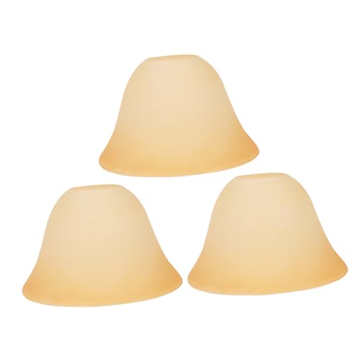 SOPOTUTU 3 Stück Vintage Glasschirme für Deckenlampen Langlebige Glas lampenschirme Staubgeschützte Lampenabdeckungen für Wohnzimmer und Schlafzimmer Einfach zu Montieren Dekoratives von SOPOTUTU