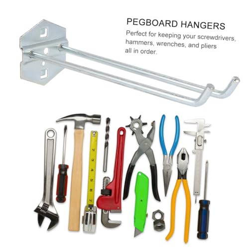 SOPOTUTU 4 STÜCKE Teiliges Pegboard Haken aus Stahl Robuste Garage Aufbewahrung Wandmontierte Werkzeughalter für Schraubendreher Hammer Bohrer für Werkstatt und Einzelhandel SOPOTUTU 4 STÜCKE Teiliges Pegboard Haken aus Stahl Robuste Garage Aufbewahrung Wandmontierte Werkzeughalter für Schraubendreher Hammer Bohrer für Werkstatt und Einzelhandel von SOPOTUTU