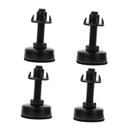 SOPOTUTU 4 Stück Höhenverstellbare Möbelfüße aus Carbonstahl mit Robustem Stabile Stellfüße zur Möbeljustierung und Bodenausgleich für Tische Stühle Schränke und Gartenmöbel SOPOTUTU 4 Stück Höhenverstellbare Möbelfüße aus Carbonstahl mit Robustem Stabile Stellfüße zur Möbeljustierung und Bodenausgleich für Tische Stühle Schränke und Gartenmöbel von SOPOTUTU