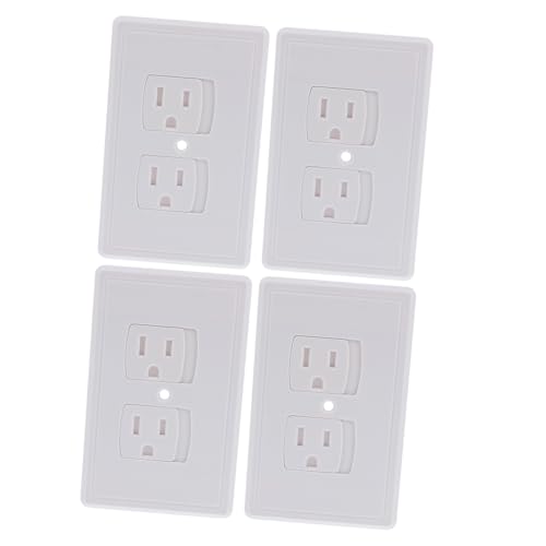 SOPOTUTU 4 Stück Kindersicherung Steckdosenschutz Weiß Abs Schutzabdeckung Steckdosen Haustiere Sicherheitsschutz Steckdosensicherung mit Automatischer Schließfunktion Installieren SOPOTUTU 4 Stück Kindersicherung Steckdosenschutz Weiß Abs Schutzabdeckung Steckdosen Haustiere Sicherheitsschutz Steckdosensicherung mit Automatischer Schließfunktion Installieren von SOPOTUTU
