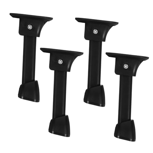 SOPOTUTU 4 Stück Klappbare Möbelbeine aus Robustem Eisen Höhe Faltbare Tischbeine für Couchtisch Laptop und Nachttisch Stabile Verschleißfeste Möbelfüße für DIY und Reparatur von SOPOTUTU