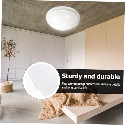 SOPOTUTU 4 Stück LED Lampenschirm aus Flammhemmendem Material Deckenlampen abdeckung Feuerfestes Lichtzubehör für Notfall Wohnraumbeleuchtung von SOPOTUTU