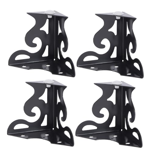 SOPOTUTU 4 Stück Möbelfüße Hohe Schwarze Hohlraum Design Möbelbeine für Tee und Couchtische Stabile Möbelstützen mit Einfacher Montage Langlebige Accessoires für Sofa und Tv Schrank SOPOTUTU 4 Stück Möbelfüße Hohe Schwarze Hohlraum Design Möbelbeine für Tee und Couchtische Stabile Möbelstützen mit Einfacher Montage Langlebige Accessoires für Sofa und Tv Schrank von SOPOTUTU