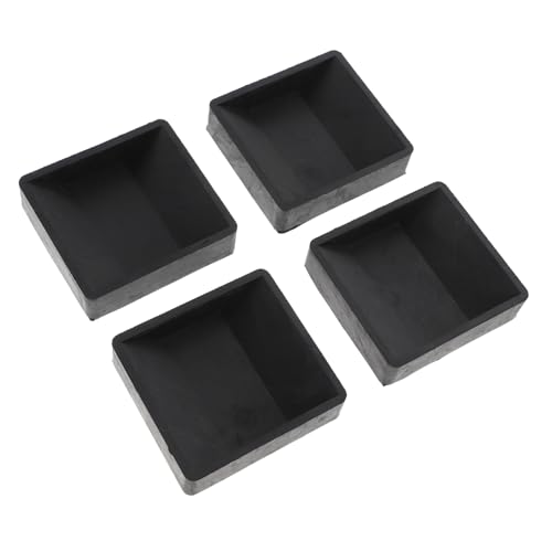 SOPOTUTU 4 Stück Möbelrollen Stopper aus Gummi Rutschfeste Bettrahmen Stabilisierung Bodenschutz für Stuhl Sofa Bett mit Funktion Geeignet für Möbel von SOPOTUTU