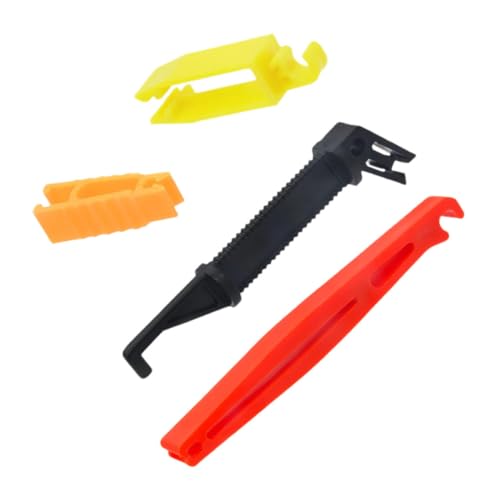 SOPOTUTU 4 Stück Multifunktionaler Auto Sicherungszangen Kunststoff Sicherung Ziehwerkzeug Medium und Klein für Motorrad Lkw Suv Reparatur Vielseitiges Sicherungs entfernungswerkzeug von SOPOTUTU