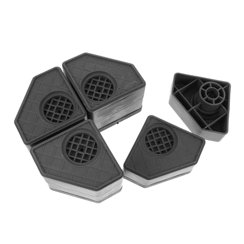 SOPOTUTU 4 Stück Rutsch Waschmaschinen Fußmatten Hohe Vibrationsdämpfende Pads Schutz und Geräuschreduzierende Gummimatten für Waschmaschinen und Trockner Langlebig und Einfach Montierbar SOPOTUTU 4 Stück Rutsch Waschmaschinen Fußmatten Hohe Vibrationsdämpfende Pads Schutz und Geräuschreduzierende Gummimatten für Waschmaschinen und Trockner Langlebig und Einfach Montierbar von SOPOTUTU