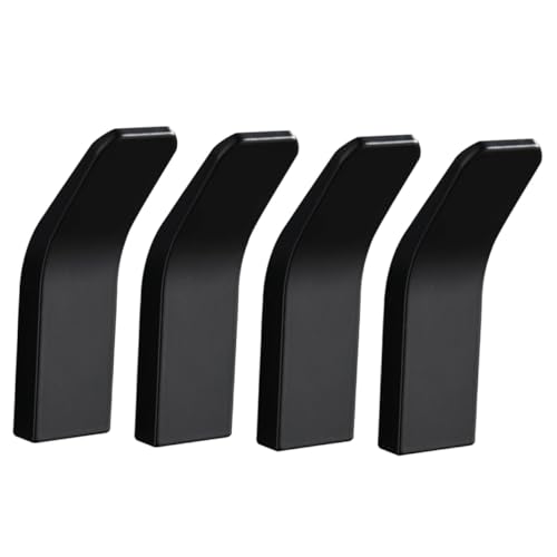 SOPOTUTU 4 Stück Selbstklebende Wandhaken aus Space Aluminium Bohrfreie Klebehaken für Bad Küche Wohnzimmer Moderner Platzsparender Wandhalter für Handtücher Mäntel Kleidung SOPOTUTU 4 Stück Selbstklebende Wandhaken aus Space Aluminium Bohrfreie Klebehaken für Bad Küche Wohnzimmer Moderner Platzsparender Wandhalter für Handtücher Mäntel Kleidung von SOPOTUTU