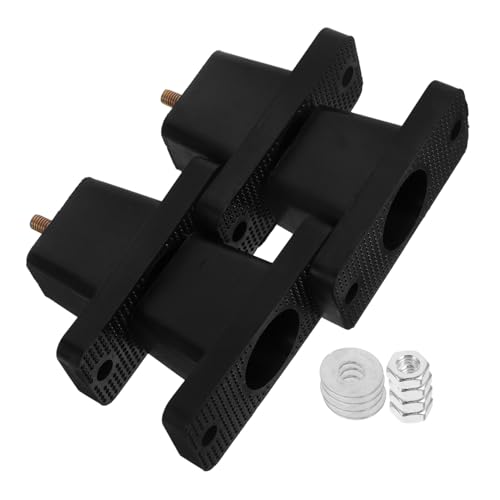 SOPOTUTU 4 Stück Teiliges Dicke Gummipuffer Antivibrationspads für Klimaanlagen und Außen Elektrogeräte Stoßdämpfend rutschfest Einsetzbar von SOPOTUTU