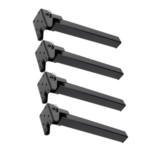 SOPOTUTU 4 Stück Teiliges Klappbare Metalltischbeine Schwarz Stabile Möbelfüße Faltbar für Couchtisch Schrank Sofa Einfache Montage Robuste Unterstützung SOPOTUTU 4 Stück Teiliges Klappbare Metalltischbeine Schwarz Stabile Möbelfüße Faltbar für Couchtisch Schrank Sofa Einfache Montage Robuste Unterstützung von SOPOTUTU