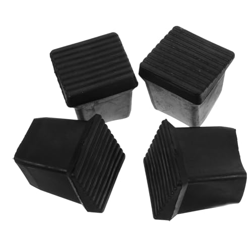 SOPOTUTU 4 Stück Teiliges Leiterfüße Schutzkappen aus Langlebigem Silikon Rutschfest Schallisolierend und Hitzebeständig Passend für Quadratische Leiterbeine Schützt Leiter und Böden SOPOTUTU 4 Stück Teiliges Leiterfüße Schutzkappen aus Langlebigem Silikon Rutschfest Schallisolierend und Hitzebeständig Passend für Quadratische Leiterbeine Schützt Leiter und Böden von SOPOTUTU