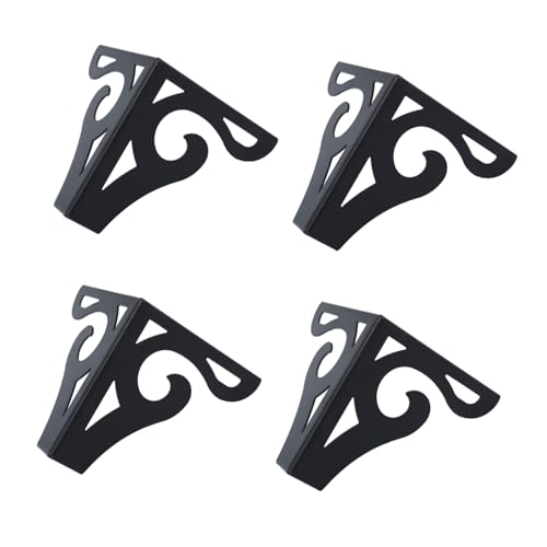SOPOTUTU 4 Stück Teiliges Möbelbeine Robustem Eisen Hohe Schwarze Metallmöbelfüße für Schränke Sofas Tv schränke und Couchtische Stabile Tragfähigkeit und Modernes Design SOPOTUTU 4 Stück Teiliges Möbelbeine Robustem Eisen Hohe Schwarze Metallmöbelfüße für Schränke Sofas Tv schränke und Couchtische Stabile Tragfähigkeit und Modernes Design von SOPOTUTU