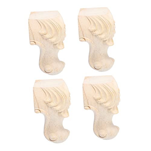 SOPOTUTU 4 Stück Teiliges Möbelbeine mit Europäischem Rosen Schnitzdesign Robuste Sofabeine und Tischfüße Vielseitig für Sofa Bett Couchtisch Kommode Wohnzimmermöbel Geeignet SOPOTUTU 4 Stück Teiliges Möbelbeine mit Europäischem Rosen Schnitzdesign Robuste Sofabeine und Tischfüße Vielseitig für Sofa Bett Couchtisch Kommode Wohnzimmermöbel Geeignet von SOPOTUTU