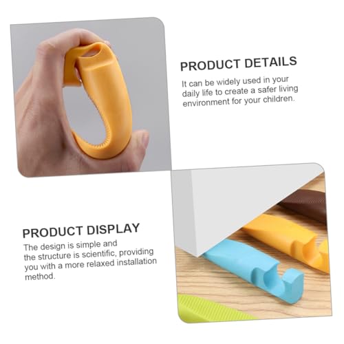 SOPOTUTU 4 Stück Teiliges PVC Türkeil mit Rutsch Funktion Stabiler Türstopper für Verhindert Türkollisionen und Beschädigungen Geeignet für Zuhause Büro und Geschäft Bunte Farben SOPOTUTU 4 Stück Teiliges PVC Türkeil mit Rutsch Funktion Stabiler Türstopper für Verhindert Türkollisionen und Beschädigungen Geeignet für Zuhause Büro und Geschäft Bunte Farben von SOPOTUTU
