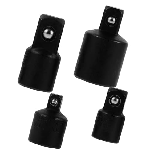 SOPOTUTU 4 Stück Teiliges Schlagschrauber Steckschlüssel Adapter Set Vanadium Stahl Drehbare Stecknüsse für Robuste und Langlebige Verbindung für Vielseitige Anwendungen SOPOTUTU 4 Stück Teiliges Schlagschrauber Steckschlüssel Adapter Set Vanadium Stahl Drehbare Stecknüsse für Robuste und Langlebige Verbindung für Vielseitige Anwendungen von SOPOTUTU