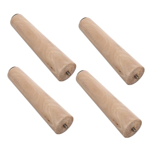 SOPOTUTU 4 Stück Teiliges Set Möbelbeine aus Massivem Holz Hohe Sofabeine und Möbelfüße Stabile und Einfach zu Installierende Holzfüße für Schrank Kommode Couchtisch und Bett SOPOTUTU 4 Stück Teiliges Set Möbelbeine aus Massivem Holz Hohe Sofabeine und Möbelfüße Stabile und Einfach zu Installierende Holzfüße für Schrank Kommode Couchtisch und Bett von SOPOTUTU