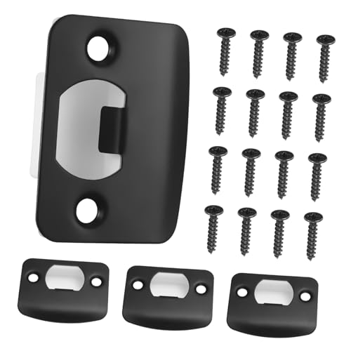 SOPOTUTU 4 Stück Teiliges Türschloss Laschen aus Metall Robuste Deadbolt Abdeckplatten mit Glatter Oberfläche Korrosionsbeständig Geeignet für Innentüren Einfache Montage Vielseitig SOPOTUTU 4 Stück Teiliges Türschloss Laschen aus Metall Robuste Deadbolt Abdeckplatten mit Glatter Oberfläche Korrosionsbeständig Geeignet für Innentüren Einfache Montage Vielseitig von SOPOTUTU
