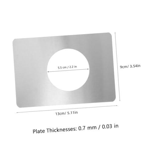 SOPOTUTU 4 Stück Teiliges Türverstärkungsset Edelstahl Türschloss Reparaturplatte Kugelschloss Abdeckung Langlebig Rostfrei für Metalltüren Front Door Reinforcement SOPOTUTU 4 Stück Teiliges Türverstärkungsset Edelstahl Türschloss Reparaturplatte Kugelschloss Abdeckung Langlebig Rostfrei für Metalltüren Front Door Reinforcement von SOPOTUTU