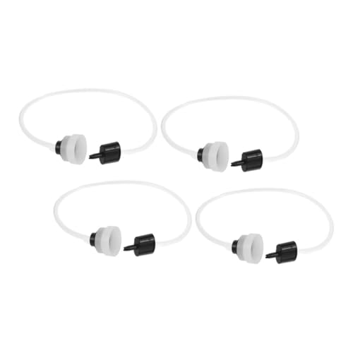 SOPOTUTU 4 Stück Teiliges Vakuumiergerät Schlauch Flexible Ersatzschläuche für Küchen Vakuumierer Kompatibel mit Vakuumdichtmaschinen für Lebensmittel Frischhaltung und Einmachgläser von SOPOTUTU