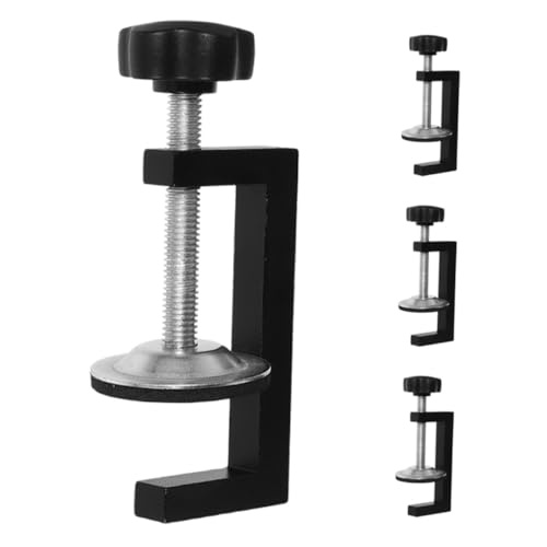 SOPOTUTU 4 Stück Teiliges Verstellbare G Klammern aus Aluminiumlegierung und Kohlenstoffstahl Robuste Möbelbefestigungsklammern für Outdoor Sofas und Loungemöbel Einfache Montage Starke von SOPOTUTU