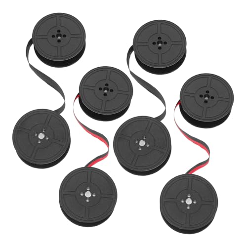 SOPOTUTU 4 Stück Teiliges Vintage Schreibmaschinenband Doppelspule Tintenbänder für Mechanische Schreibmaschinen Langlebig Klare Druckergebnisse Kompatibel mit Meisten Modellen von SOPOTUTU