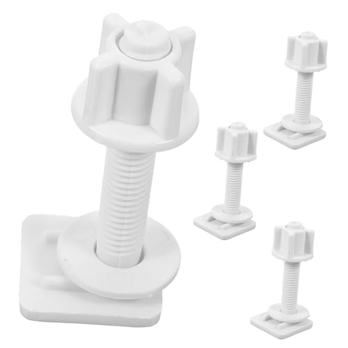 SOPOTUTU 4 Stück Toilettensitz Schrauben Teilig Ersatzteile für Toilettensitzbefestigung Installieren Langlebig für Sichere Nutzung Passend für Wc Sitze SOPOTUTU 4 Stück Toilettensitz Schrauben Teilig Ersatzteile für Toilettensitzbefestigung Installieren Langlebig für Sichere Nutzung Passend für Wc Sitze von SOPOTUTU