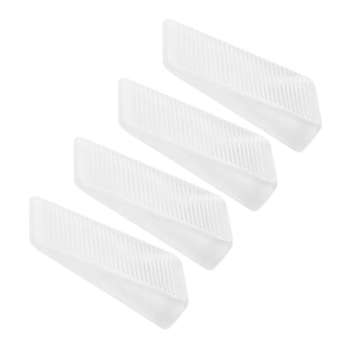 SOPOTUTU 4 Stück Transparente Möbelkeile aus Weichem Gummi Kompakte Nivellierkeile für Tisch Schrank und Wc rutschfest Vielseitig Einsetzbar für Heimwerker und Möbelstabilisierung SOPOTUTU 4 Stück Transparente Möbelkeile aus Weichem Gummi Kompakte Nivellierkeile für Tisch Schrank und Wc rutschfest Vielseitig Einsetzbar für Heimwerker und Möbelstabilisierung von SOPOTUTU